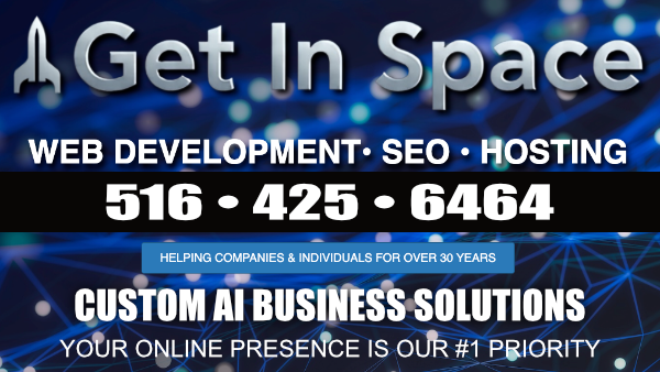 Get In Space Website Development
